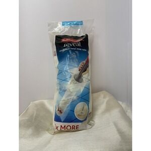 Rubbermaid Reveal Microfiber Twist‎ Action Mop Refill Washable NEW Sealed